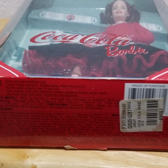Coca Cola Barbie NIB NWT - Picture 4 of 10